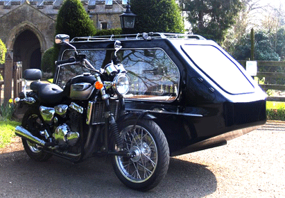 Triumph Motorbike & Sidecar Hearse