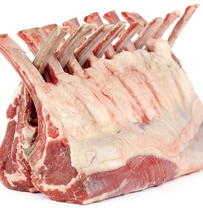 Fresh Two Racks of Lamb with the ribs folded together Isolated on a white background.jpg