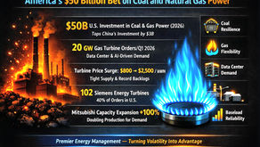 America’s Bet: Coal, Gas, and the New Reality of Power Demand