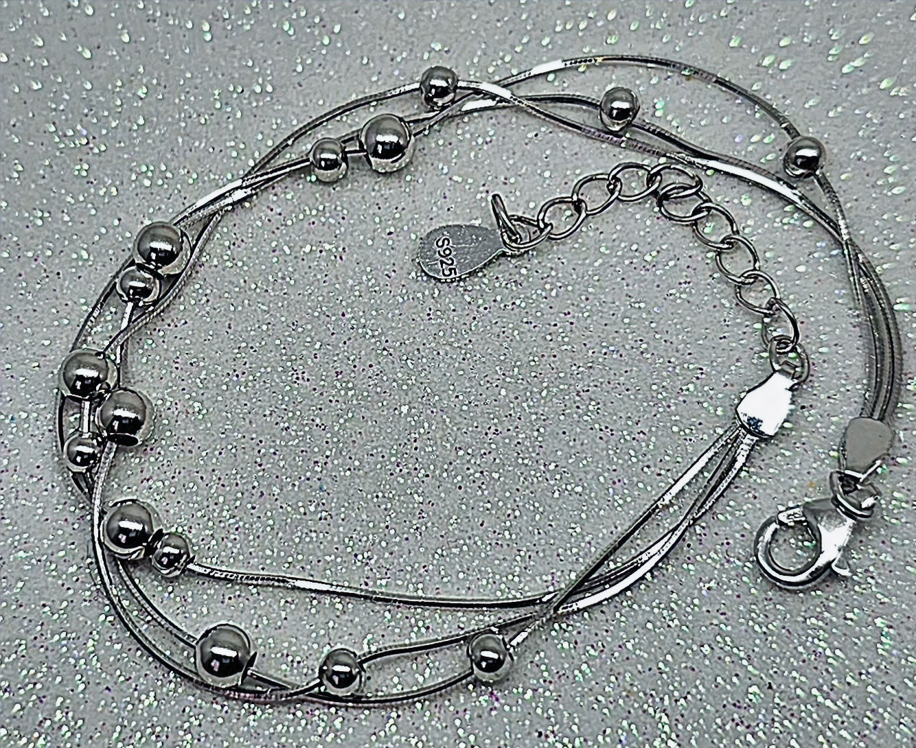 925 Silver Bracelet (B02)