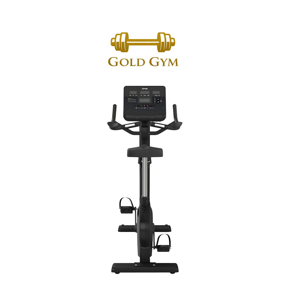 Miniatura: Cyclette verticale Apus U7 LED, attrezzatura cardio per allenamento indoor, bici per fitness con display LED, cyclette