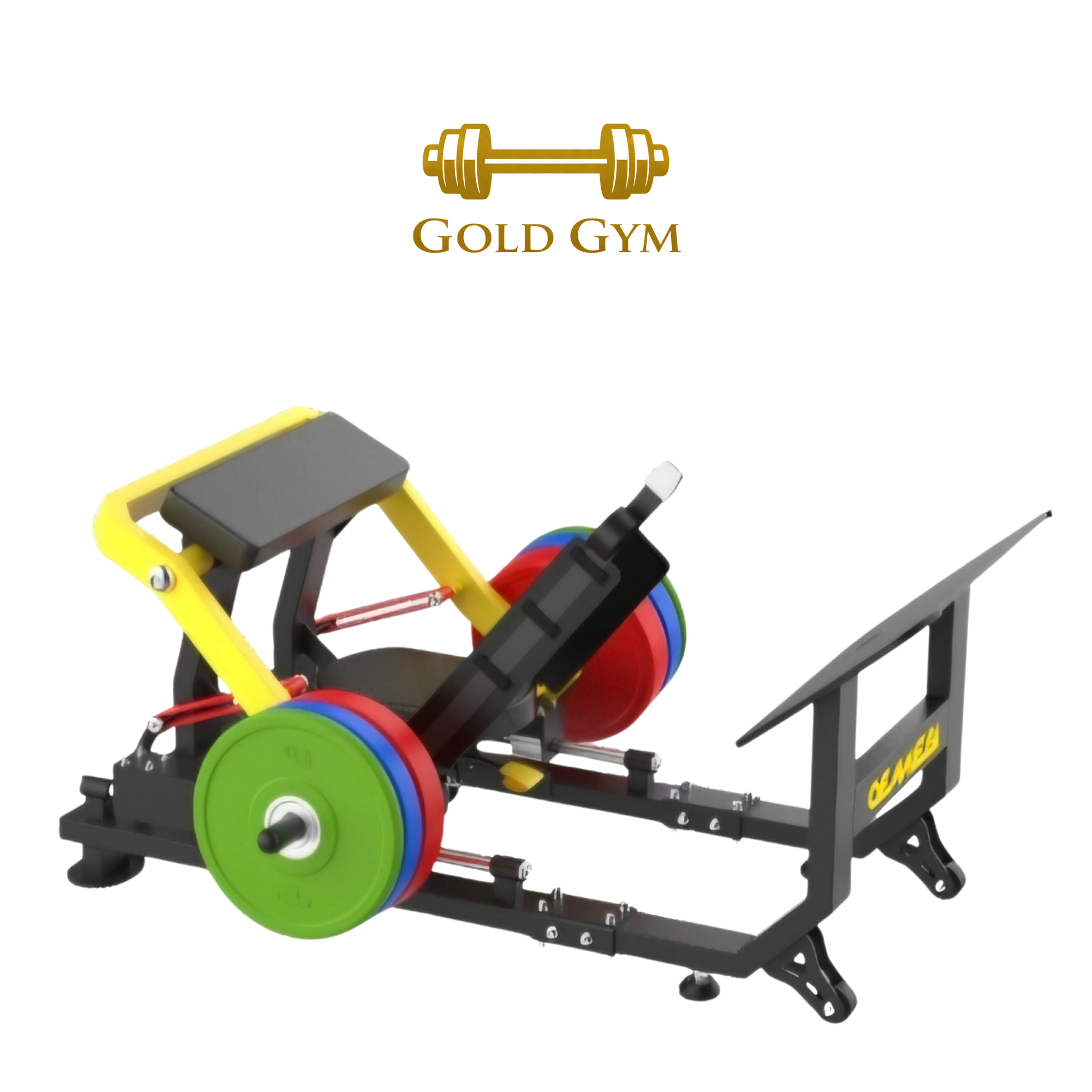 Oemmebi Hip Thrust Glute Machine, attrezzo da palestra per allenamento glutei, macchina professionale per potenziamento e ton