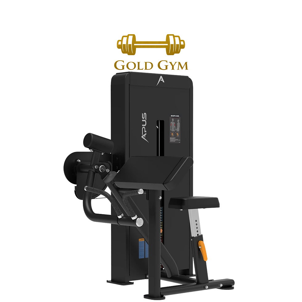APUS BICEPS CURL SA006 PACCO PESI macchina professionale selectorized per allenamento bicipiti e brachiale
