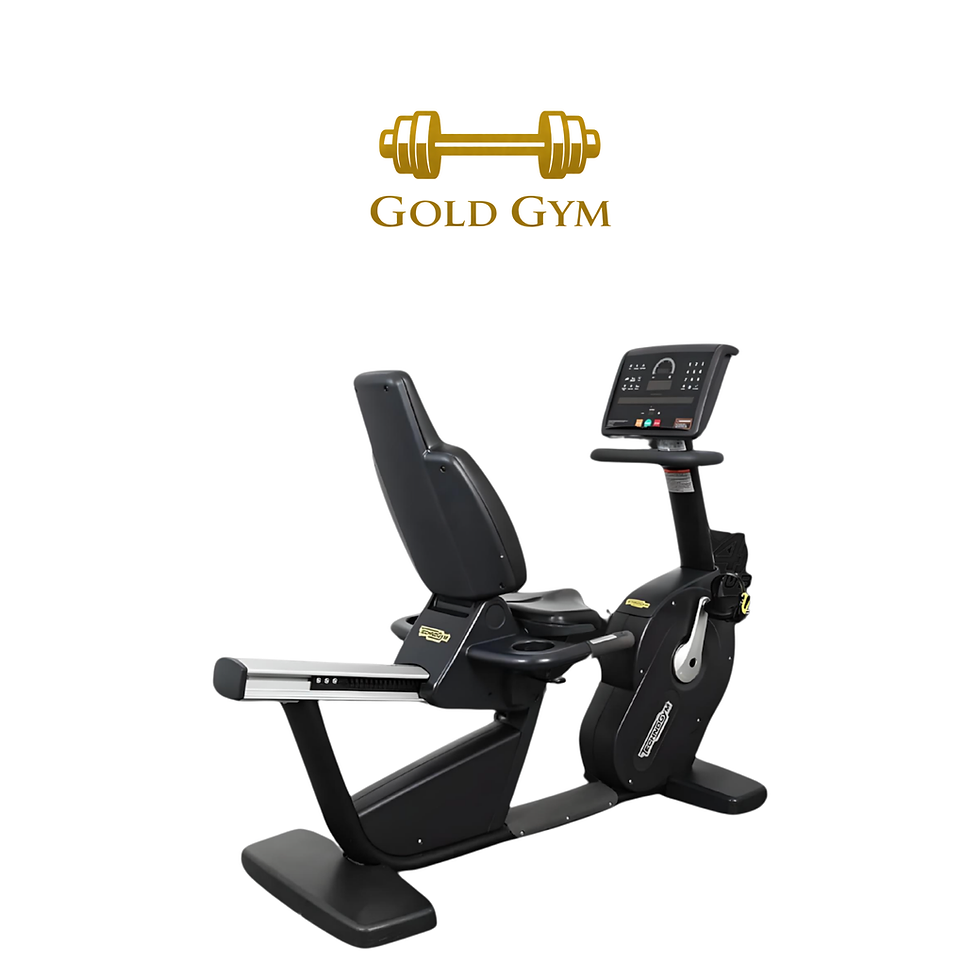 Technogym Bike Recline Excite 1000 LED, cyclette reclinata da palestra con display LED per allenamenti cardio comodi
