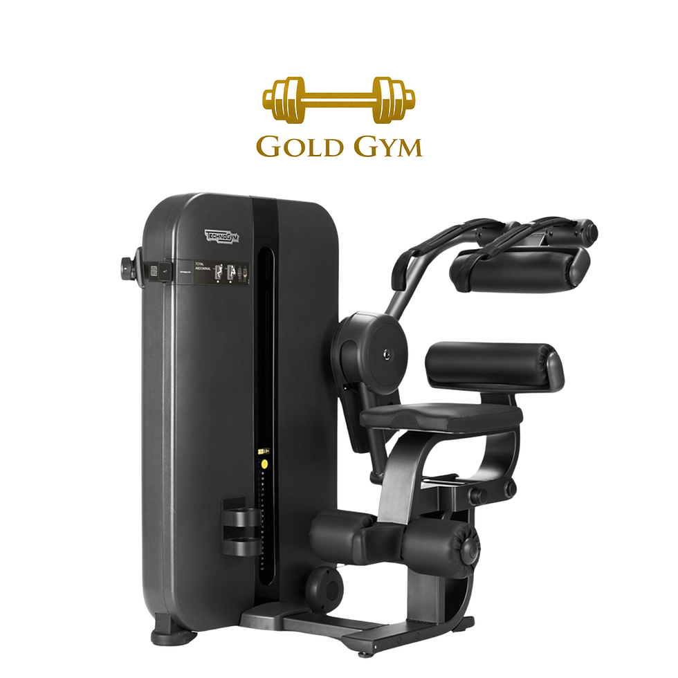 Technogym Artis Strength Total Abdominal, attrezzatura palestra per allenamento addominali, macchina isotonica