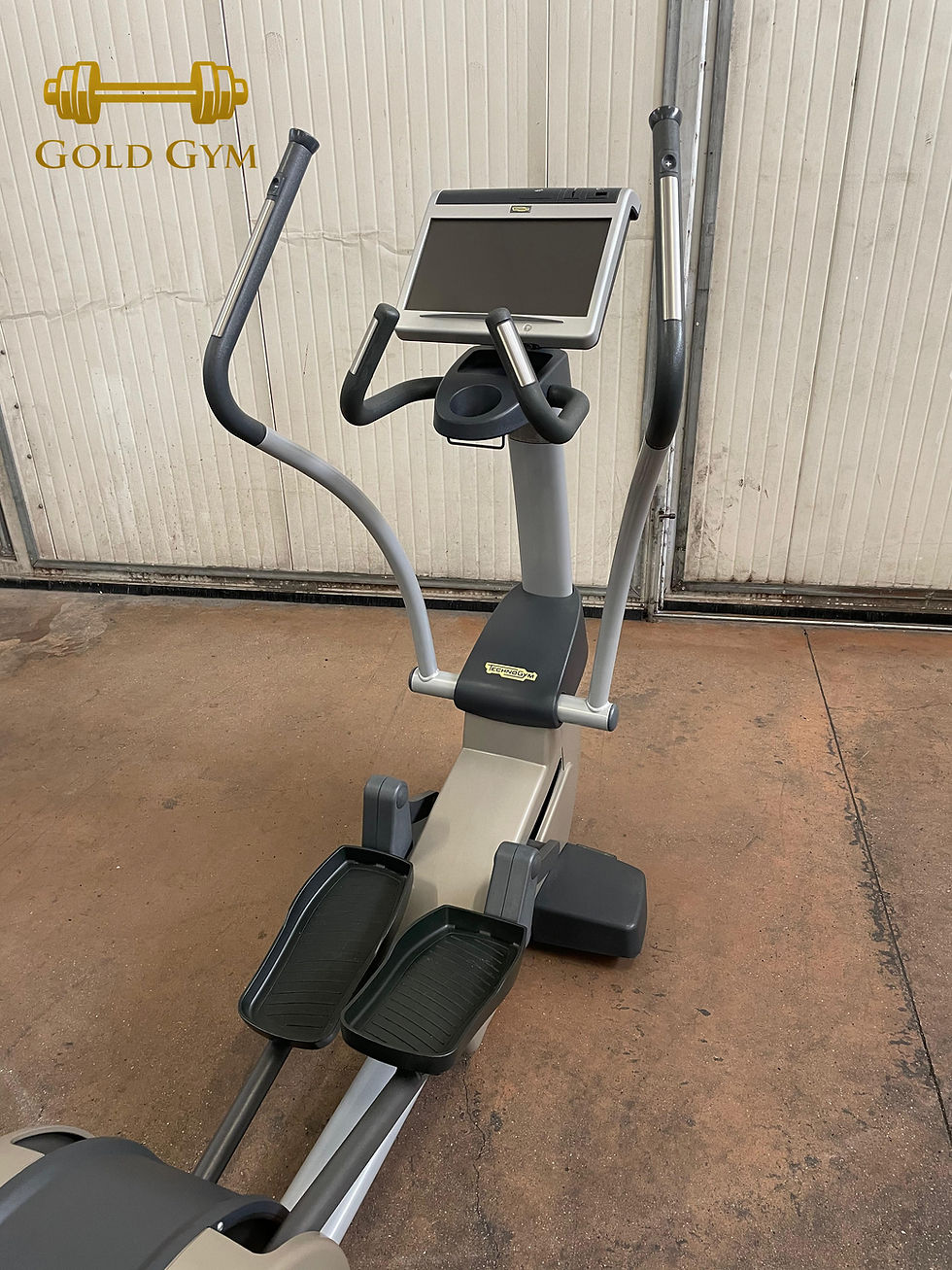 Minijatura: Ellittica Technogym Excite Synchro 700 Unity, attrezzatura fitness professionale con touchscreen, per allenamenti cardiovasco