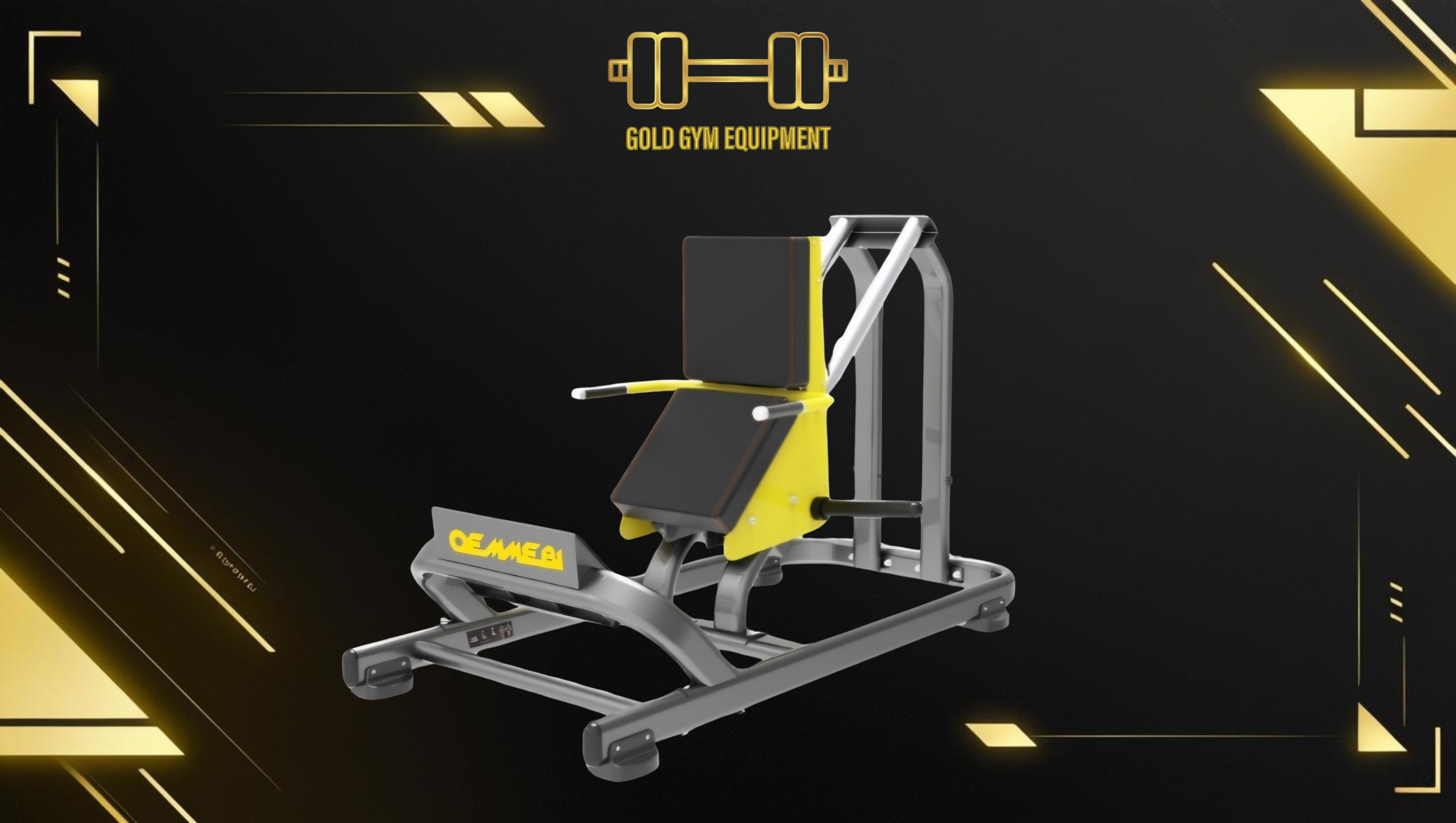 Oemmebi Calf Press, macchina da palestra per allenamento polpacci, attrezzatura fitness professionale per potenziamento