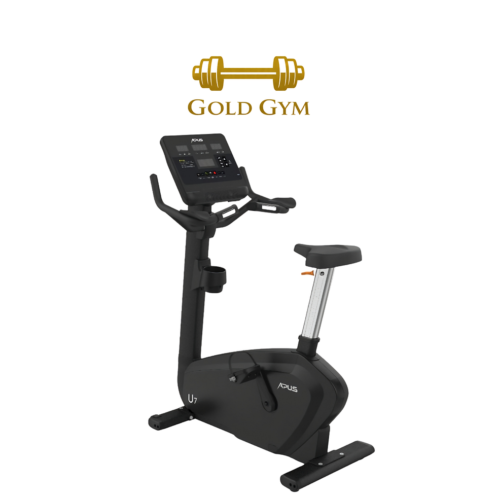 Miniatura: Cyclette verticale Apus U7 LED, attrezzatura cardio per allenamento indoor, bici per fitness con display LED, cyclette