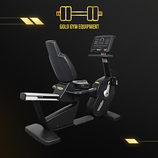 Technogym Bike Recline Excite 1000 LED, cyclette reclinata da palestra con display LED per allenamenti cardio comodi