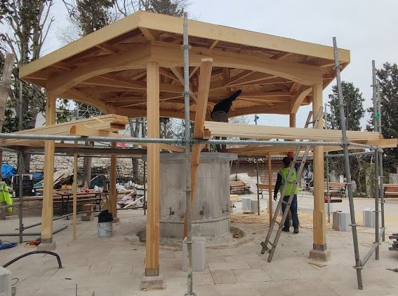 Kaşgari Murtaza Efendi Camii Altı Gen Şadırvan Yapımı