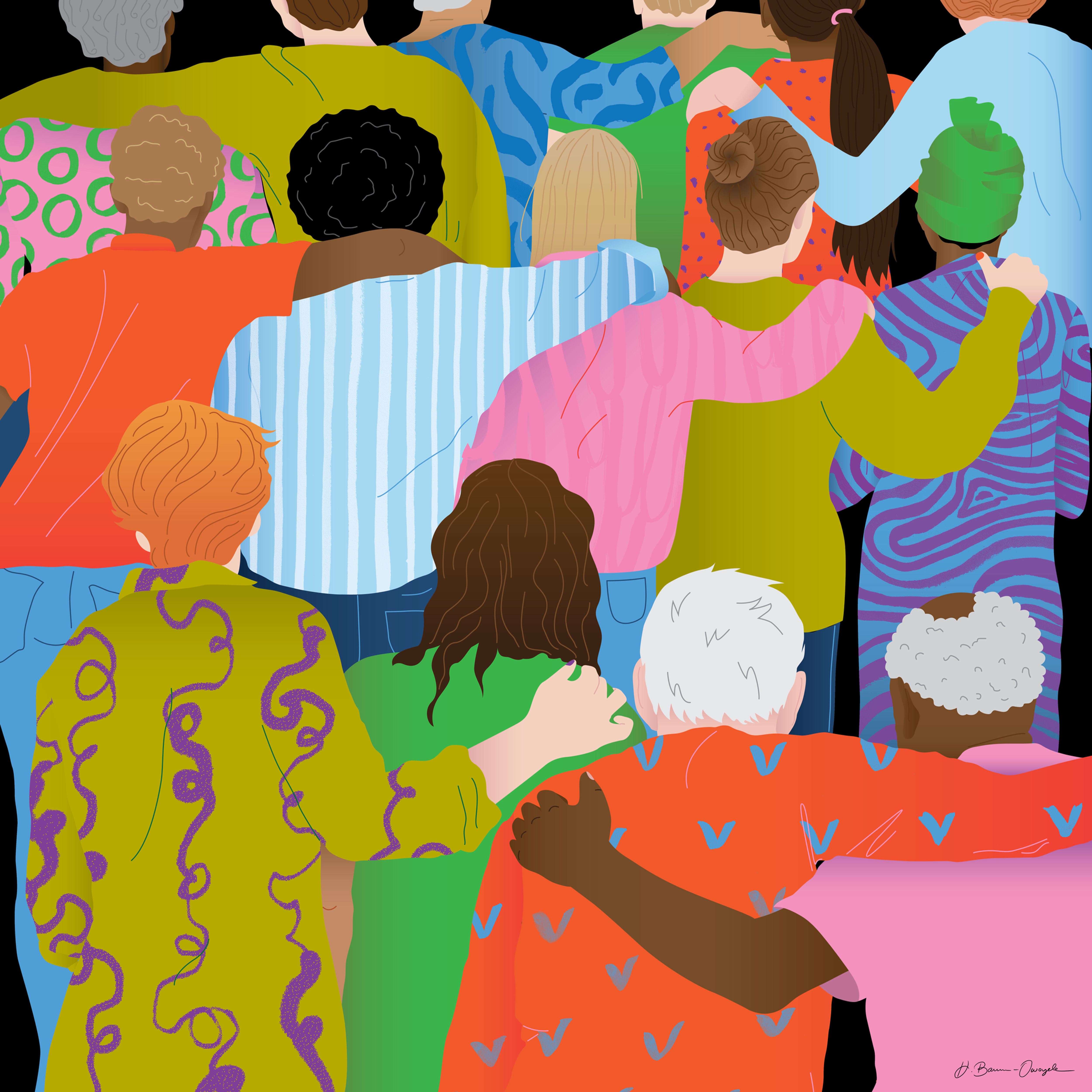 Kindness (30 x 30cm)