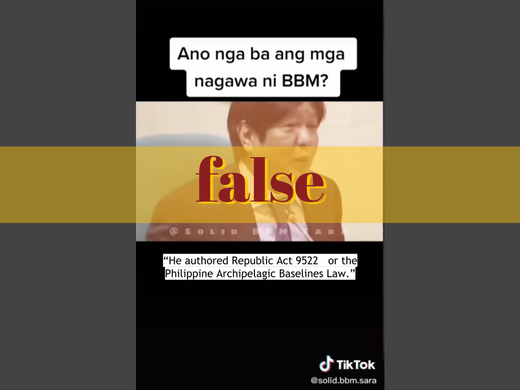 Baselines law not Marcos Jr.’s accomplishment