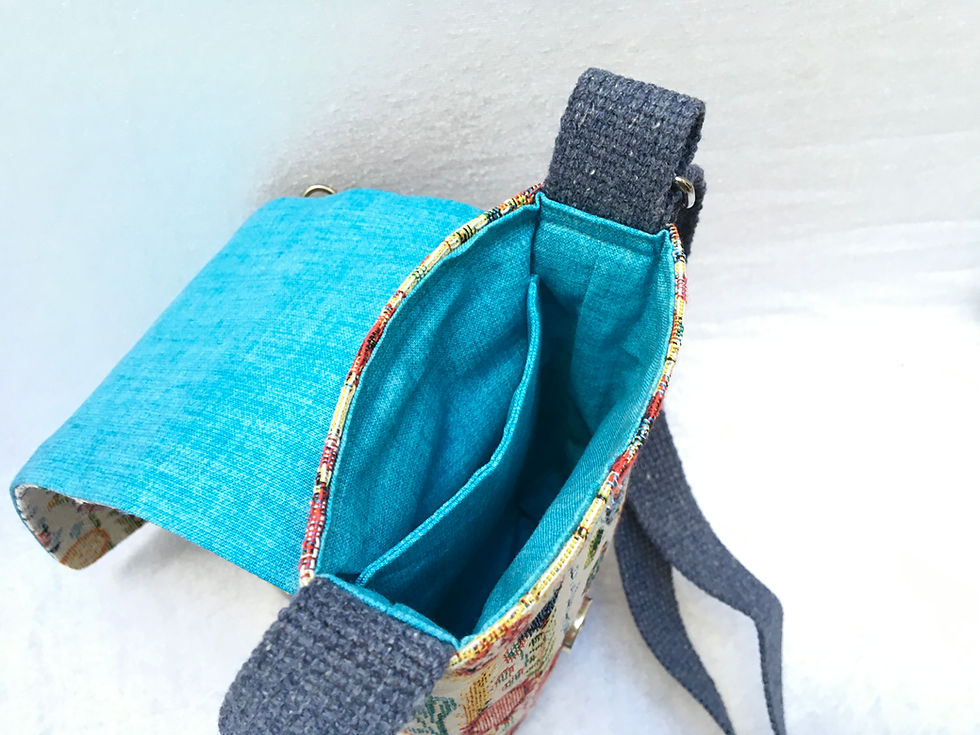 Thumbnail: 'Phoebe' - Phone bag in tapestry