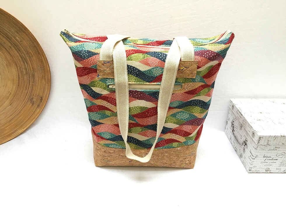 Thumbnail: 'Bella' - Large zip up shoulder tote