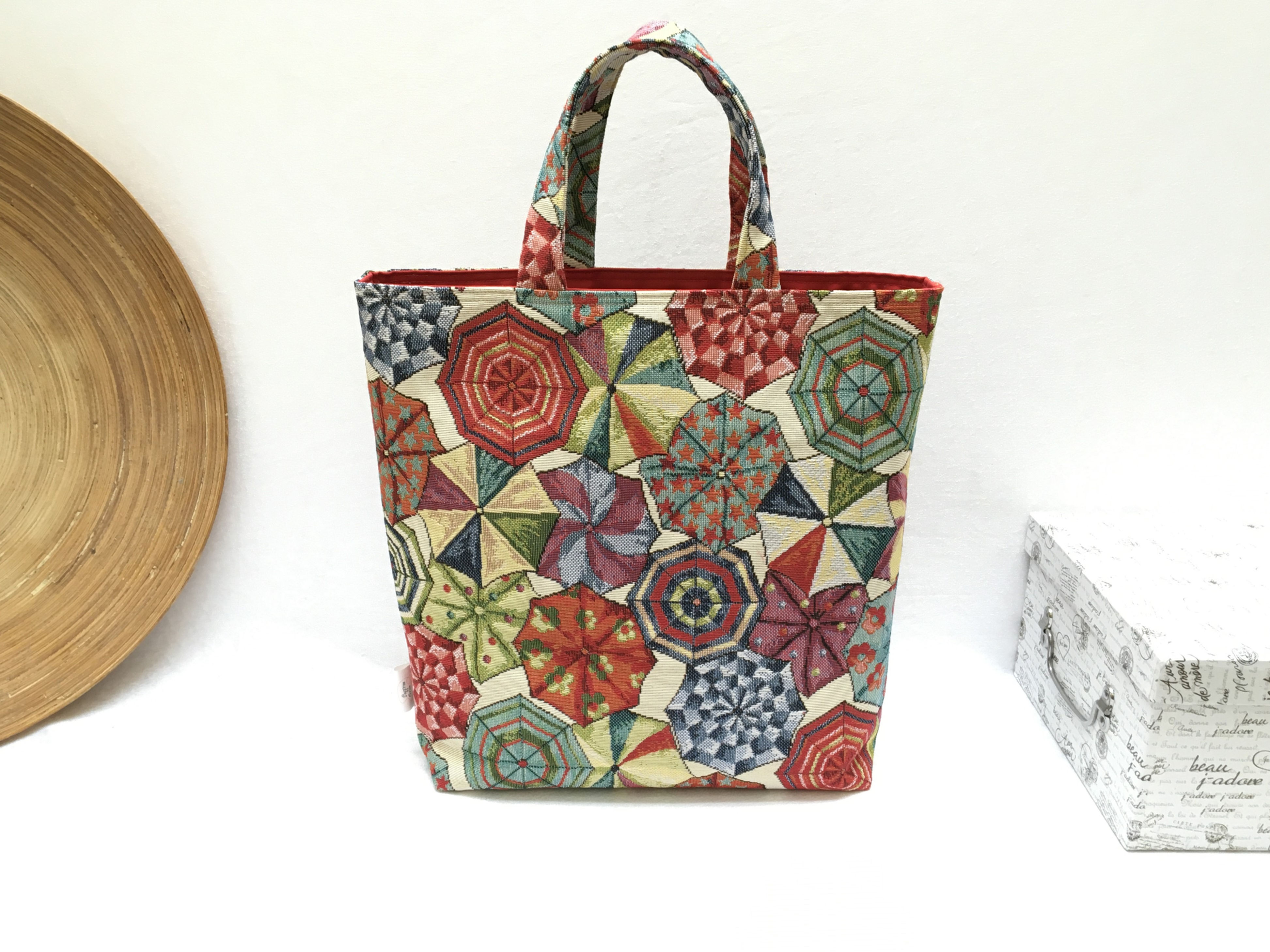 Florence - Large tote in tapestry