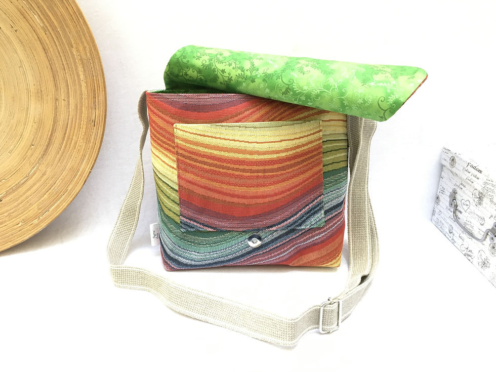 Thumbnail: 'Kerra' - Colourful tapestry shoulder bag
