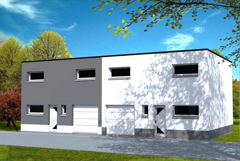 Maison cubique investisseur