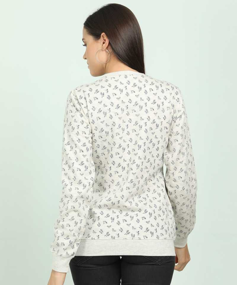 Thumbnail: Breil By Fort Collins  Full Sleeve Floral Print Women Sweatshirt