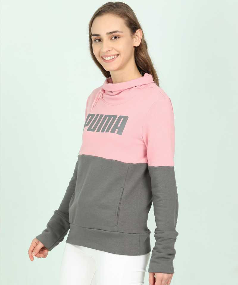 Thumbnail: Puma  Full Sleeve Color Block Women Sweatshirt