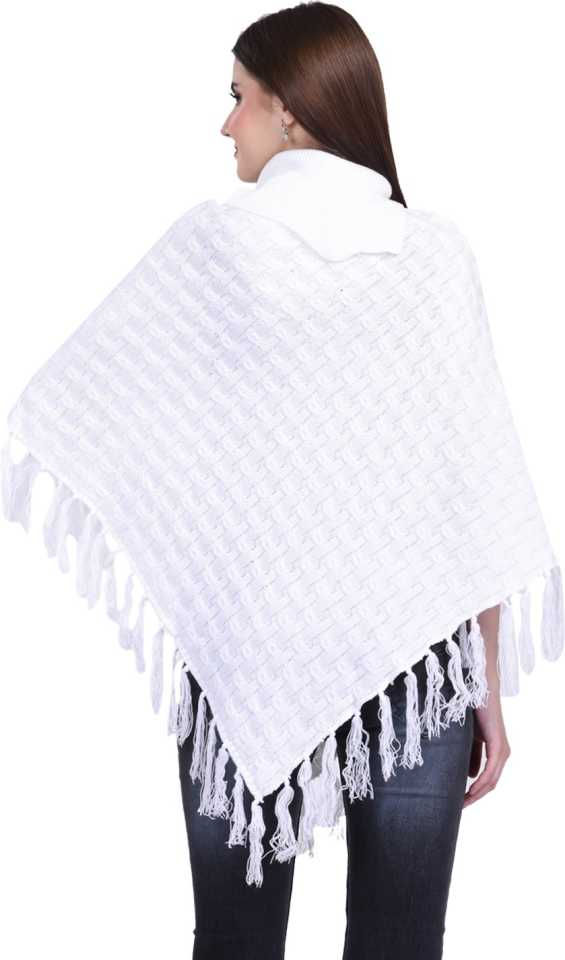 Thumbnail: eWools  Women Full Sleeve White Shrug