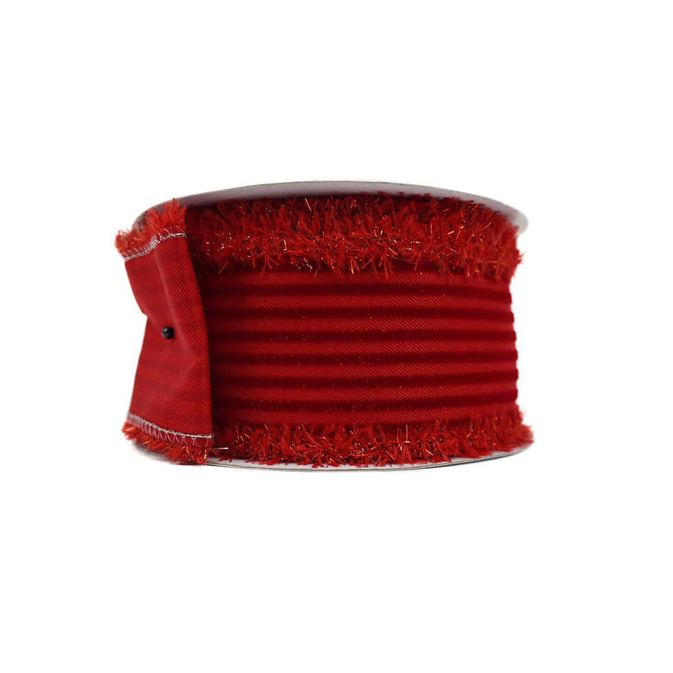Thumbnail: RIBBON 2.5" X 10YDS TINSEL (3 COLORS)