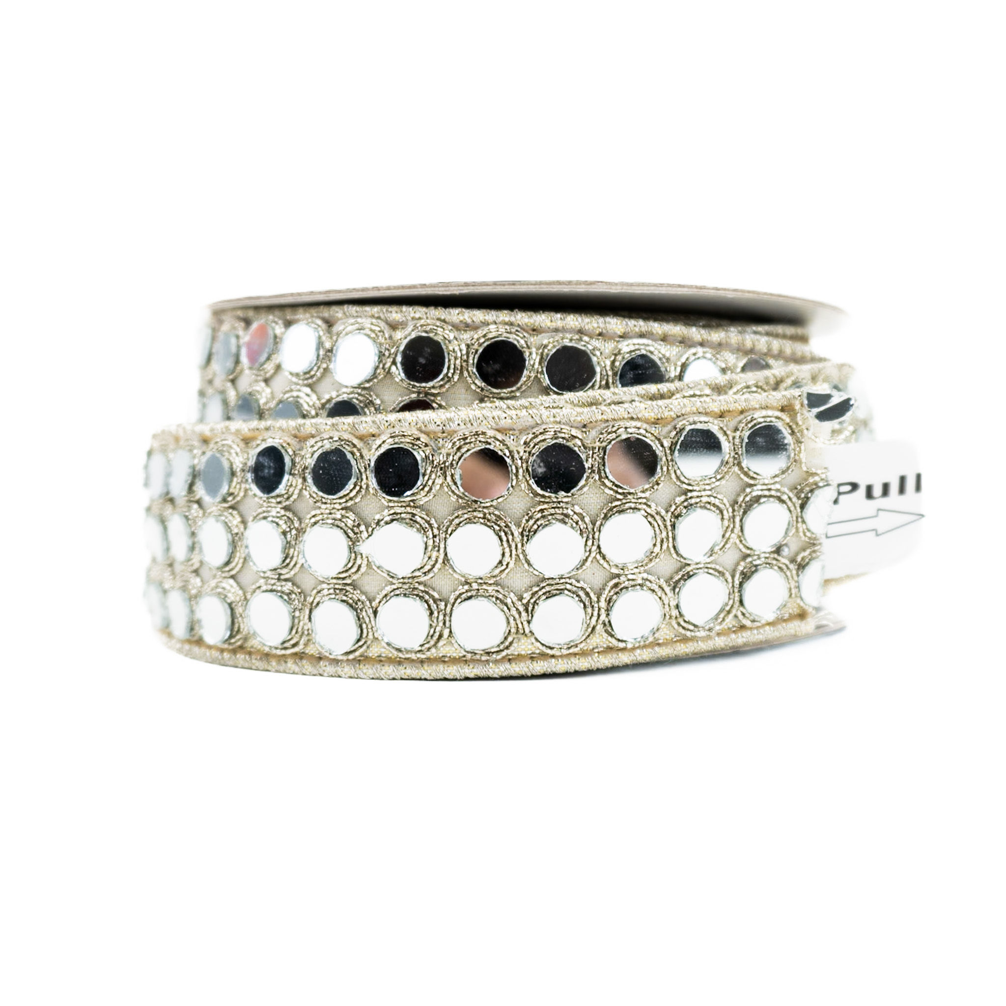 ADHESIVE RIBBON 1.5" X 10FT REFLECTION PLATINUM