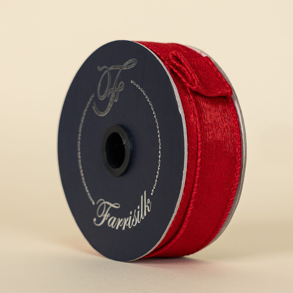 Thumbnail: RIBBON SUPER SATIN RED ( 2 SIZES )