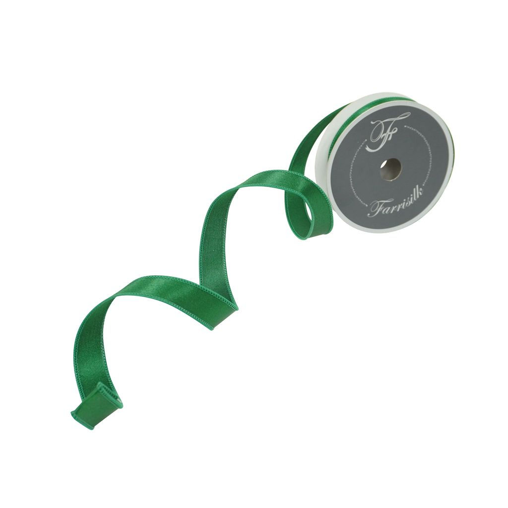 RIBBON SATIN EMERALD ( 2 SIZES )