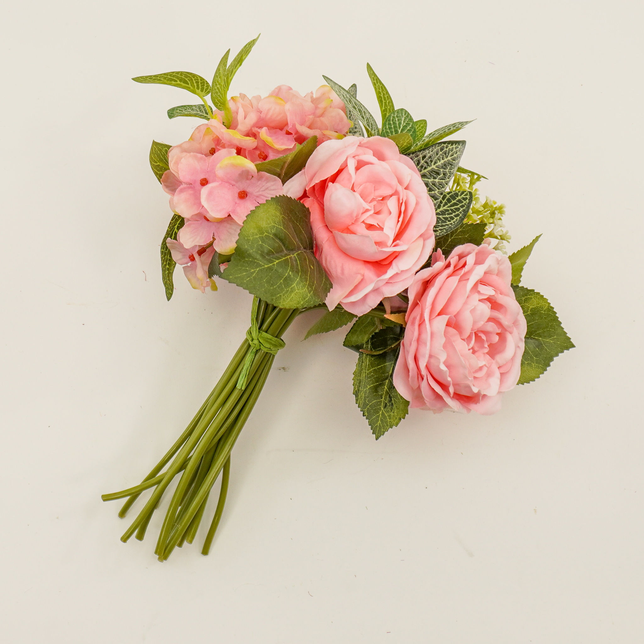 BOUQUET HYDRANGEA / ROSE PINK 13IN