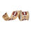 Miniatura: RIBBON 2.5" X 10YDS FOOTBALLS BROWN ( 2 COLORS )