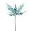 Thumbnail: POINSETTIA STEM 19IN WITH SNOW SKY BLUE