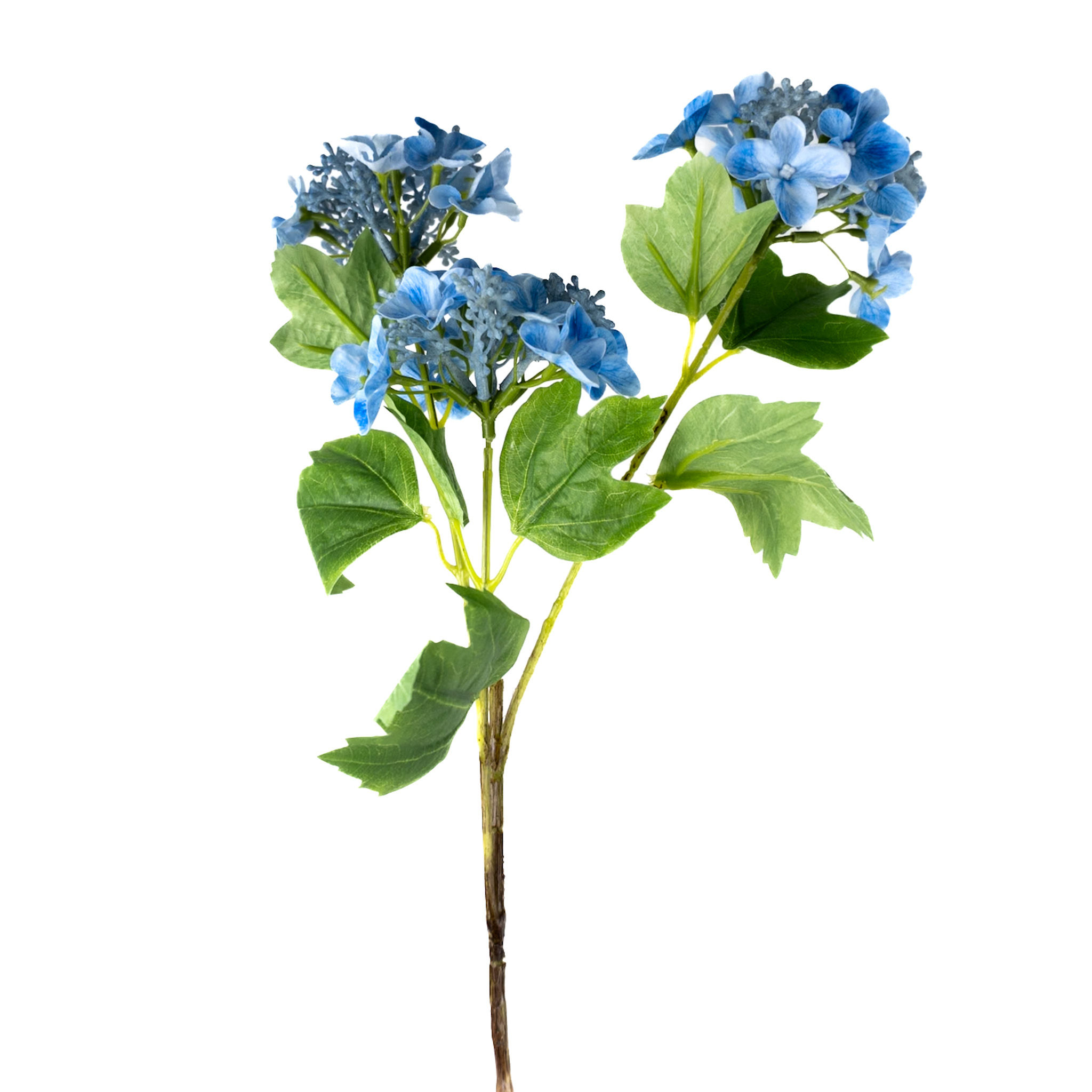 LACE HYDRANGEA STEM 33" ( 2 COLORS )