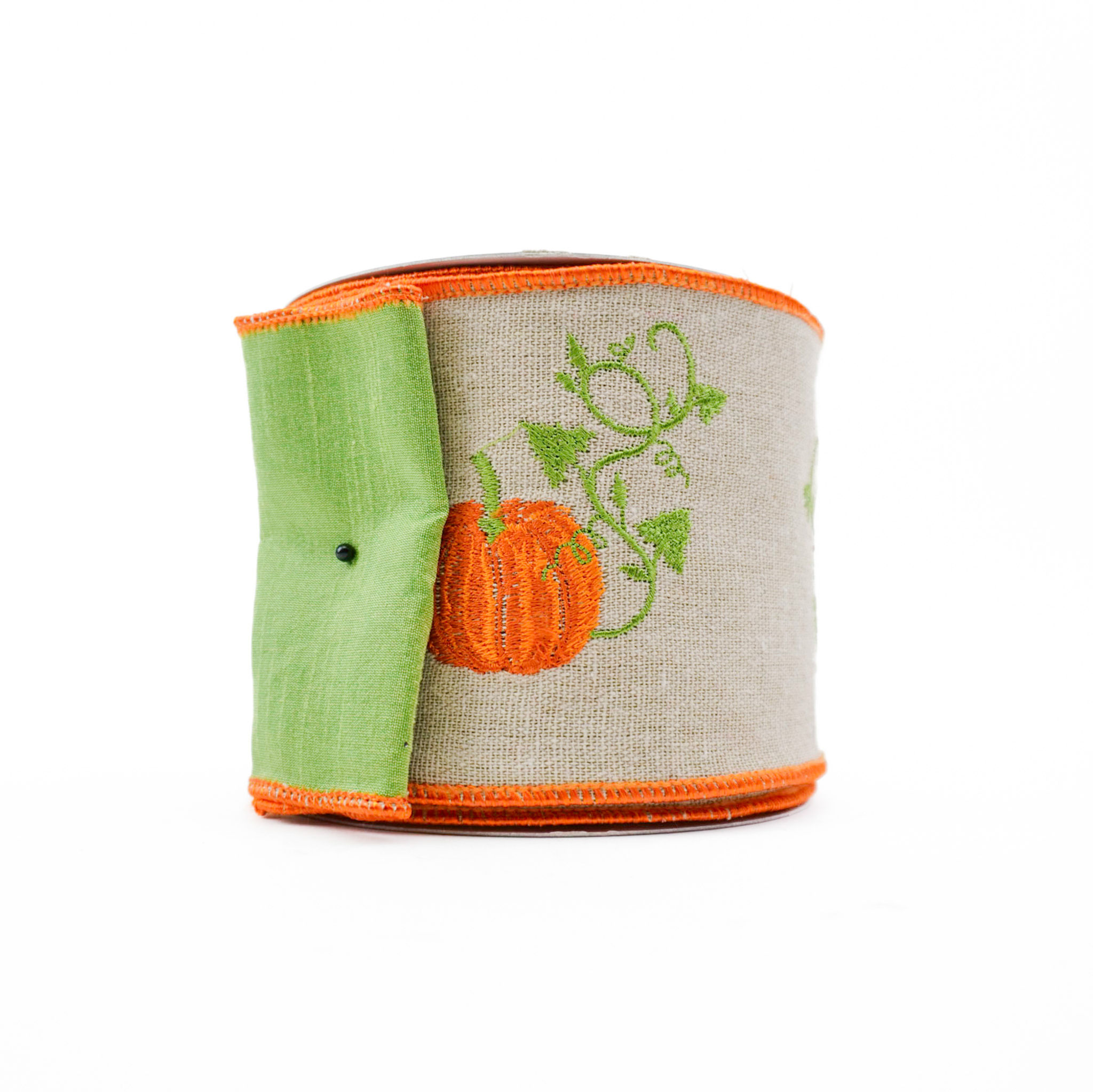 RIBBON PUMPKIN VINE 4X10YDS NATURAL