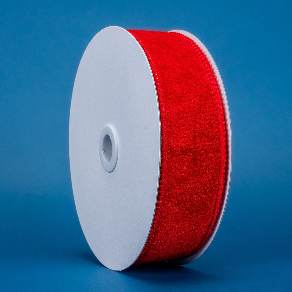 Thumbnail: RIBBON DELUXE VELVET RED ( 4 SIZES )