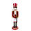 Miniatura: NUTCRACKER WITH SWORD WOODEN 15" RED