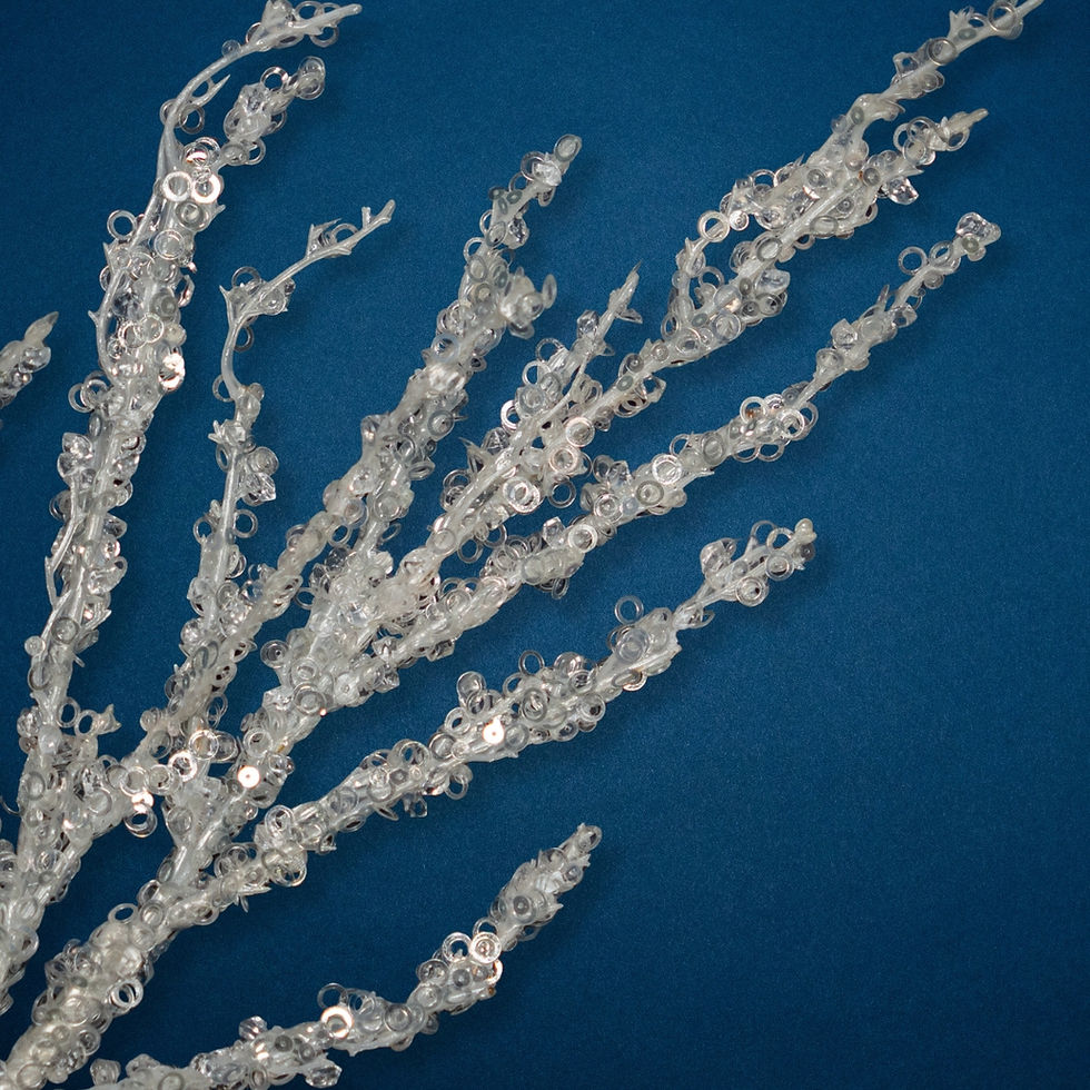 Thumbnail: SEQUIN BRANCH 7" X 26" ( 3 COLORS )