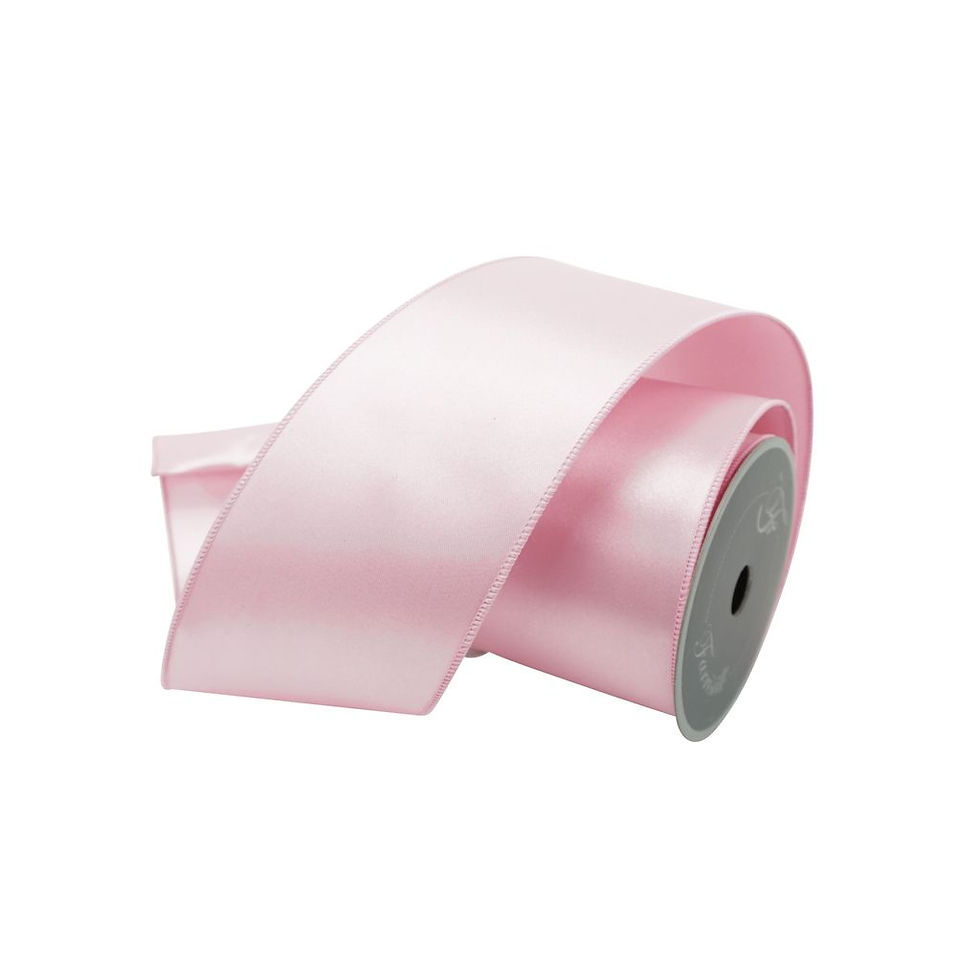 Miniatura: RIBBON SATIN LIGHT PINK ( 3 SIZES )