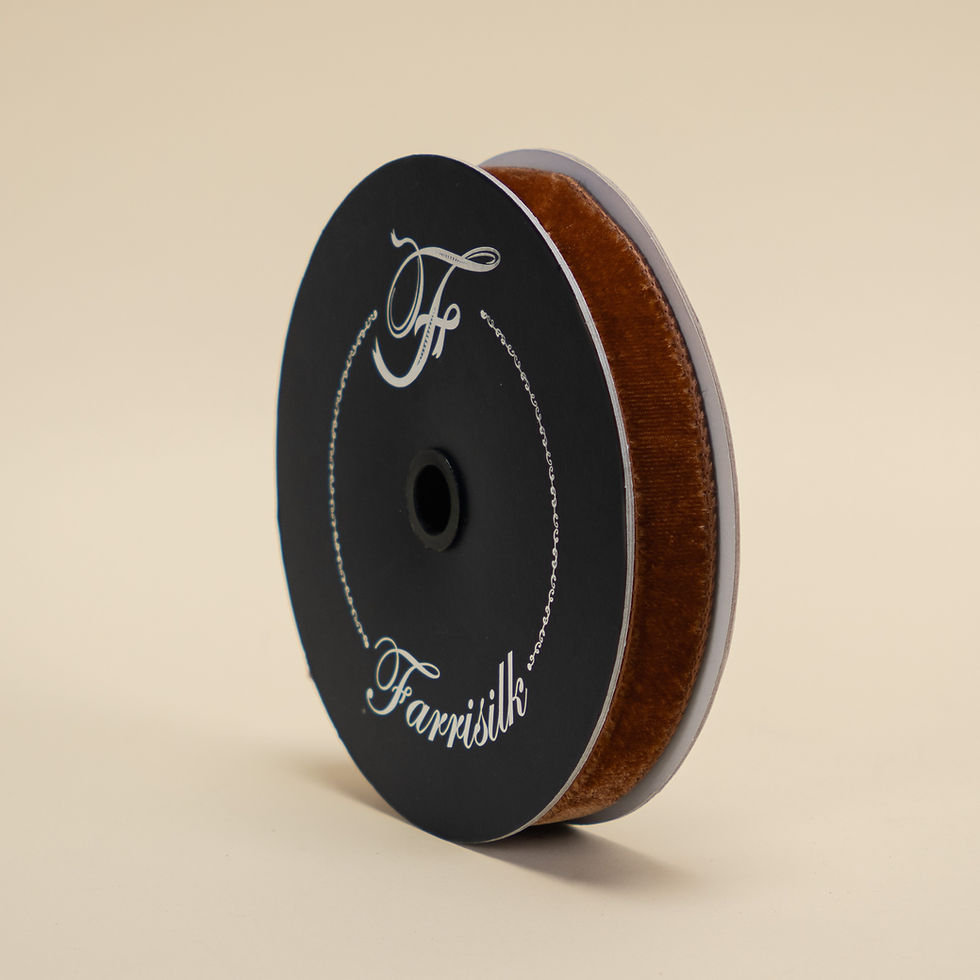 Thumbnail: RIBBON VELVET PECAN ( 2 SIZES )