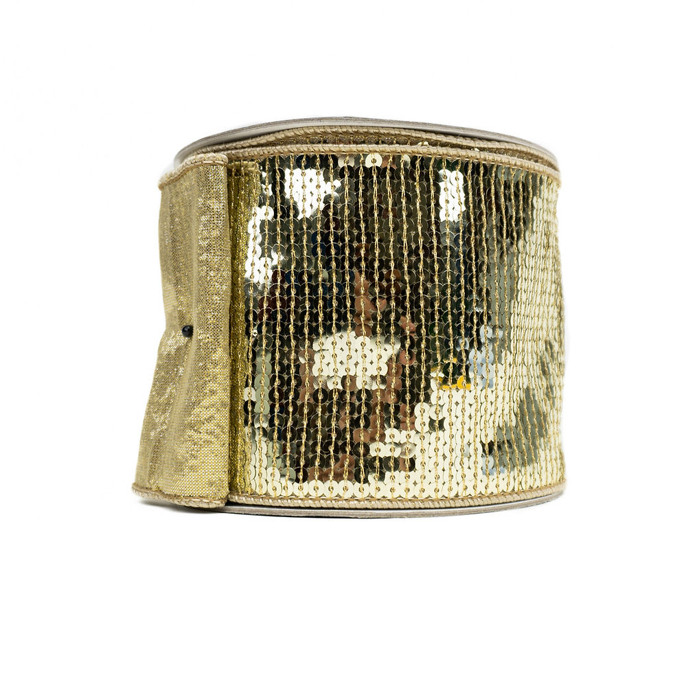 Thumbnail: RIBBON SEQUIN SHINE ( 2 SIZES AND 4 COLORS)