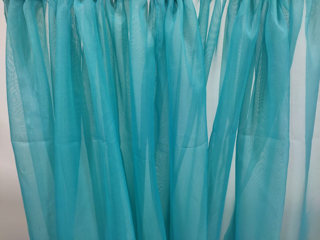 Voil azul turquesa 3 x 2