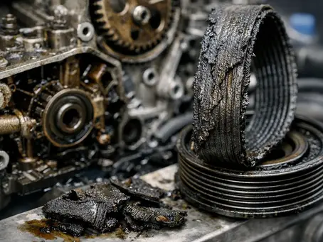 Ford Fiesta Wet Belt Example: What Failure Looks Like