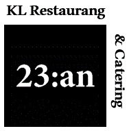 Logga KL Rest 23an och Cater. som bild,