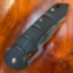 Thumbnail: JPOKINAWA - Rattlesnake D2 Steel Quick-Opening Folding Knife