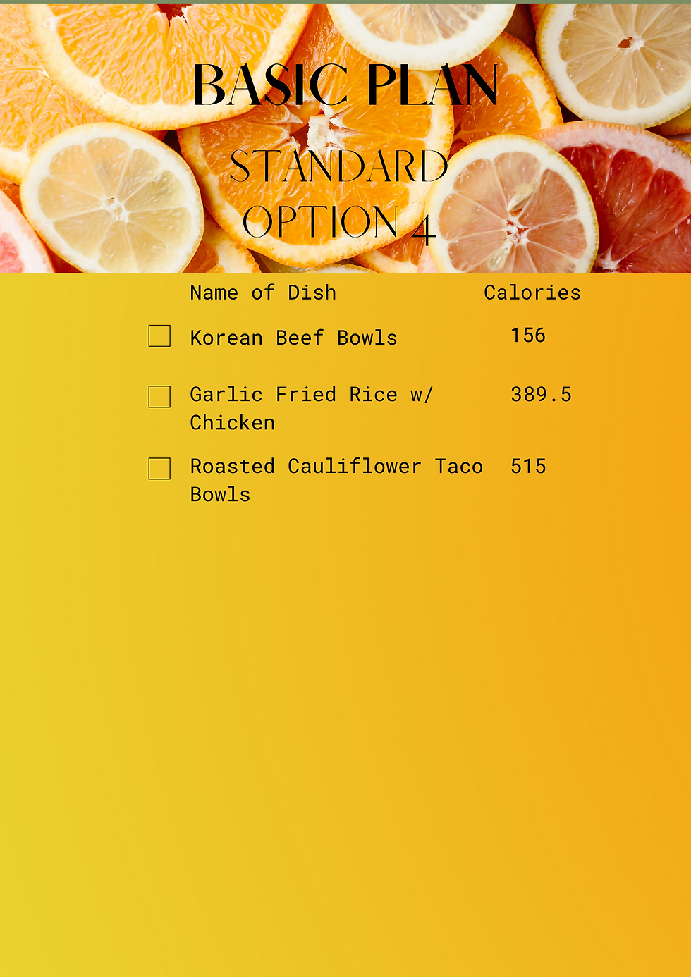 Thumbnail: Basic Plan