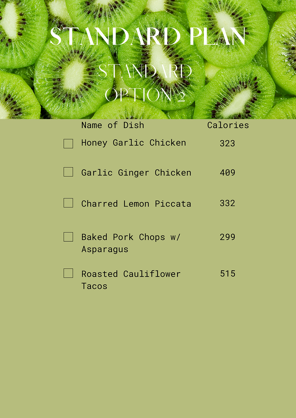 Thumbnail: Standard Plan