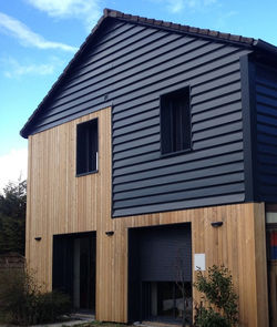 bardage sapin piscine palissade fiberon cloture palissade bois pin traite toiture jardin terrasse de