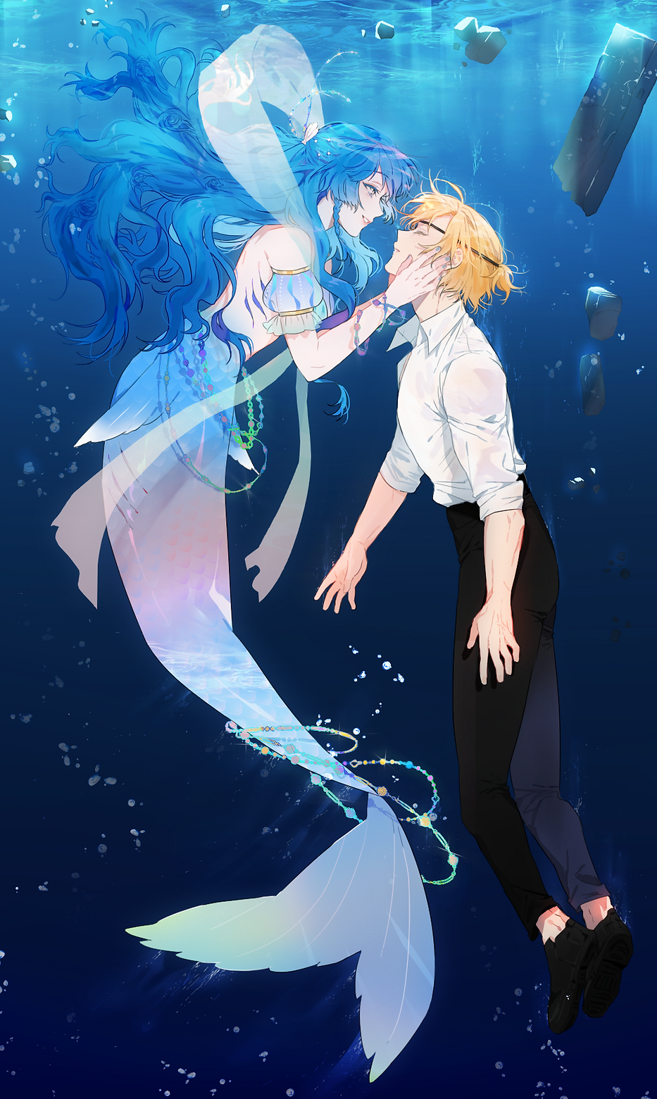 동화합작AU_그림_인어공주_디미슈(디미트리x아라슈)_주인.png