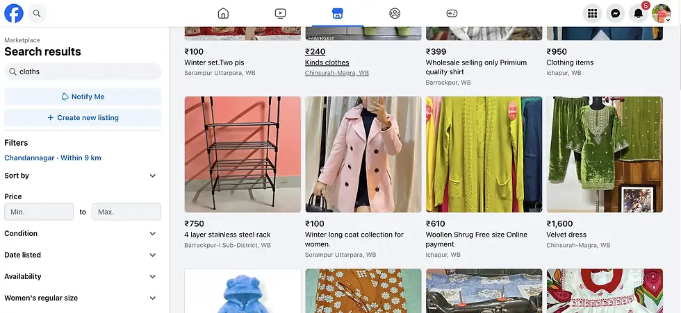 Facebook Marketplace