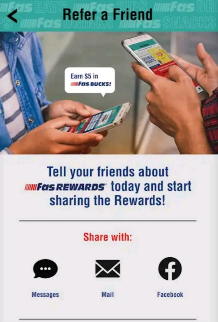 Invite a friend tab