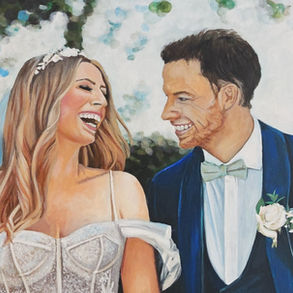 Who is Live Wedding Painting For?